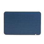 Post-it Self-Stick Framed Bulletin Board, 36 x 22, Blue, Black Frame MMM558LF4