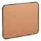 Post-it Sticky Self-Stick Cork Board, 22 x 18, Natural, Black Frame MMM558BBS
