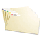 Post-it Super Sticky Removable File Folder Labels, 15/16 x 3 7/16, Assorted, 450/Pack MMM2100I