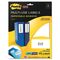 Post-it Super Sticky Removable ID Labels, 2w x 4h, White, 150 Labels/Pack MMM2500N