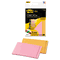 Post-it Super Sticky Removable Label Pads, 2-7/8w x 4-5/8h, Orange/Pink, 50 Labels/Pack MMM2900OP