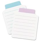 Post-it Super Sticky Removable Note Tabs, 3 3/8 x 2 3/4, 2 pads of 25, Purple, Turquoise MMM2200PT