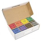 Prang Crayons Made with Soy, 100 Each of 8 Colors, 800/Box DIX32350