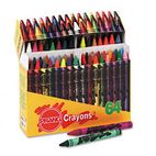 Prang Crayons Made with Soy, Assorted, 64/Box DIX01400