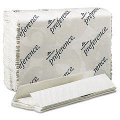 preference C-Fold Paper Towel, 10-1/4 x 13-1/4, White, 200/Pack, 12/Carton GEP20241