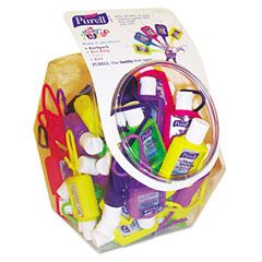 PURELL Instant Hand Sanitizer, .5-oz. Bottles w/Carrier Ring, 36/Display Bowl GOJ379636