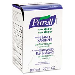 PURELL Instant Hand Sanitizer 800-ml Refill, Aloe, 12/Carton GOJ9637
