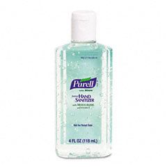 PURELL Instant Hand Sanitizer w/Aloe, 4-oz Flip-Cap Bottle GOJ9631EA