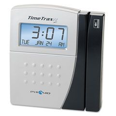 Pyramid Technologies Time Trax EZ Ethernet Time and Attendance System, 5 7/10 x 5 x 2 PTITTEZEK