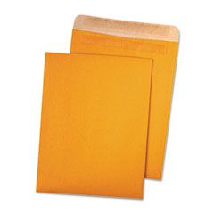 Quality Park 100% Recycled Brown Kraft Redi-Seal Envelope, 10 x 13, Light Brown, 100/Box QUA43711
