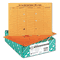 Quality Park Brown Kraft Resealable Redi-Tac Open Side Interoffice Envelope, 12 x 9, 100/Box QUA63466