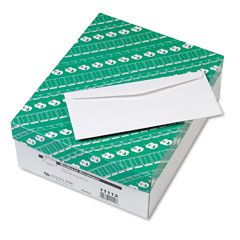 Quality Park Business Envelope w/Traditional Seam, #10, White, 500/Box QUA11112