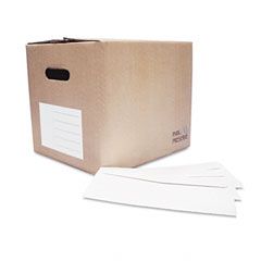 Quality Park Business Window Envelope, Contemporary, #10, White, 1000/Box QUA90120B