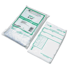 Quality Park Cash Transmittal Bags w/Printed Info Block, 6 x 9, Clear, 100 Bags/Pack QUA45220