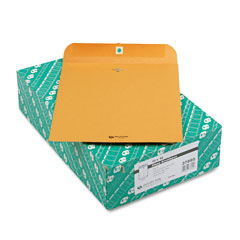 Quality Park Clasp Envelope, 10 x 12, 28lb, Light Brown, 100/Box QUA37895
