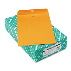 Quality Park Clasp Envelope, 10 x 15, 32lb, Light Brown, 100/Box QUA37798
