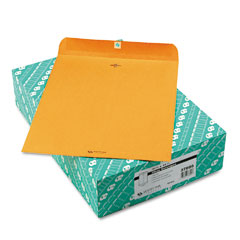 Quality Park Clasp Envelope, 11 1/2 x 14 1/2, 32lb, Light Brown, 100/Box QUA37805