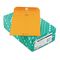 Quality Park Clasp Envelope, 7 1/2 x 10 1/2, 32lb, Light Brown, 100/Box QUA37775