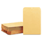 Quality Park Clasp Envelope, 9 x 12, 28lb, Light Brown, 100/Box QUA37890