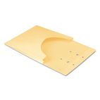Quality Park Classification Pockets, One Inch Expansion, 11 Point Manila, 100/Box QUAE9401
