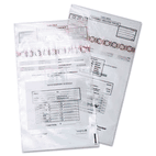 Quality Park Coin Totes, Single Handle, 13 x 22, Clear, 100 per Pack QUA45239
