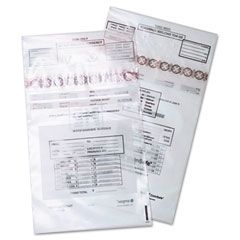 Quality Park Coin Totes, Single Handle, 13 x 22, Clear, 100 per Pack QUA45239