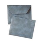 Quality Park Document Carrier, Two Inch Expansion, Letter, Blue, 1/ea QUA89202