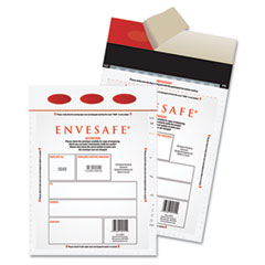 Quality Park EnveSafe Padded Tamper Evident Envelope, 10 1/4 x 13 5/8, 10/Box QUA45701