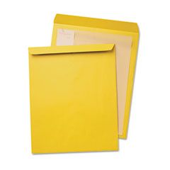 Quality Park Jumbo Size Kraft Envelope, 12 1/2 x 18 1/2, Light Brown, 25/Box QUA42353