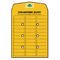 Quality Park Light Brown Kraft Redi-Tac Box-Style Interoffice Envelope, 10 x 13, 100/Box QUA63666