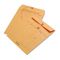 Quality Park Light Brown Kraft String & Button Interoffice Envelope, 10 x 13, 100/Carton QUA63561