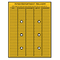 Quality Park Light Brown Kraft String & Button Interoffice Envelope, 10 x 13, 100/Carton QUA63561