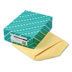 Quality Park Open Side Booklet Envelope, Traditional, 13 x 10, Cameo Buff, 100/Box QUA54414