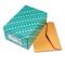 Quality Park Open Side Booklet Envelope, Traditional, 15 x 10, Light Brown, 100/Box QUA54301