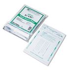 Quality Park Poly Night Deposit Bags w/Tear-Off Receipt, 8.5 x 10-1/2, Opaque, 100 Bags/Pack QUA45224