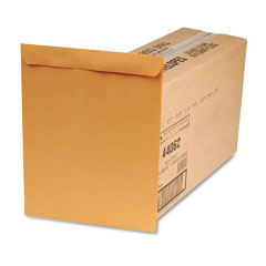 Quality Park Redi-Seal Catalog Envelope, 12 x 15 1/2, Light Brown, 250/Box QUA44062