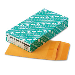 Quality Park Redi-Seal Catalog Envelope, 6 x 9, Light Brown, 100/Box QUA43167