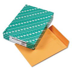 Quality Park Redi-Seal Catalog Envelope, 9 1/2 x 12 1/2, Light Brown, 100/Box QUA43667