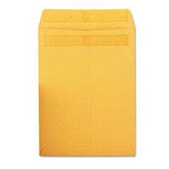 Quality Park Redi-Seal Catalog Envelope, 9 x 12, Light Brown, 100/Box QUA43567