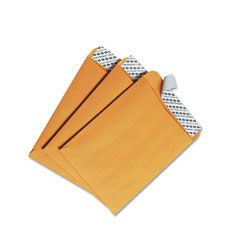Quality Park Redi-Strip Catalog Envelope, 6 x 9, Light Brown, 100/Box QUA44162