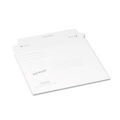 Quality Park Redi-Strip Economy Disk Mailer, 7 1/2 x 6 1/16, White, Recycled, 100/Carton QUA64117