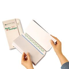 Quality Park Redi-Strip Envelope Book, White Wove, 36/Pack QUA69024