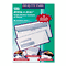 Quality Park Reveal-N-Seal Double Window Check Envelope, Self-Adhesive, White, 500/Box QUA67539