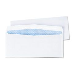 Quality Park Security Tinted Business Envelope, Contemporary, #10, White, 1000/Box QUA90030B