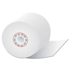 Quality Park Single-Ply Thermal Cash Register Rolls, 2-1/4" x 80 feet, White, 50/Carton QUA15613
