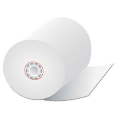 Quality Park Single-Ply Thermal Cash Register Rolls, 3-1/8" x 273 feet, White, 50/Carton QUA15618