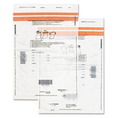 Quality Park Tamper-Evident Deposit Bags, 12 x 16, Clear, 100 per Pack QUA45231