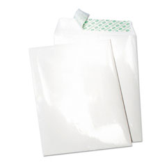 Quality Park Tech-No-Tear Catalog Envelope, Poly Coating, Side Seam, 10 x 13, White, 100/Box QUA77197