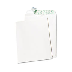 Quality Park Tech-No-Tear Catalog Envelope, Poly Lining, Side Seam, 10 x 13, White, 100/Box QUA77397