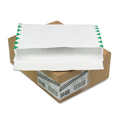 Quality Park Tyvek Booklet Expansion Mailer, 1st Class, 10 x 15 x 2, White, 18lb, 100/Carton QUAR4460